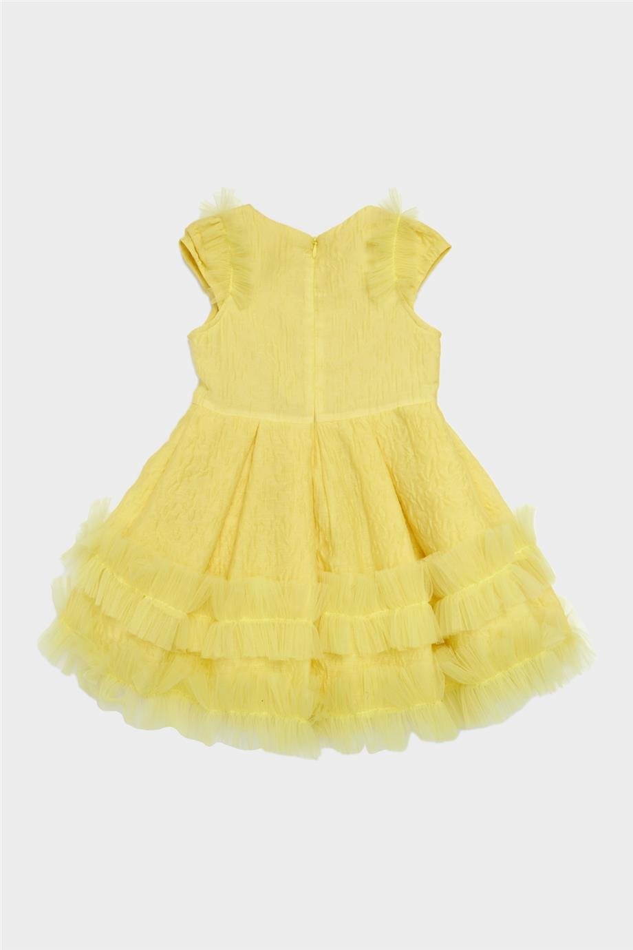 Lia Lea Kız Bebek Sarı Elbise