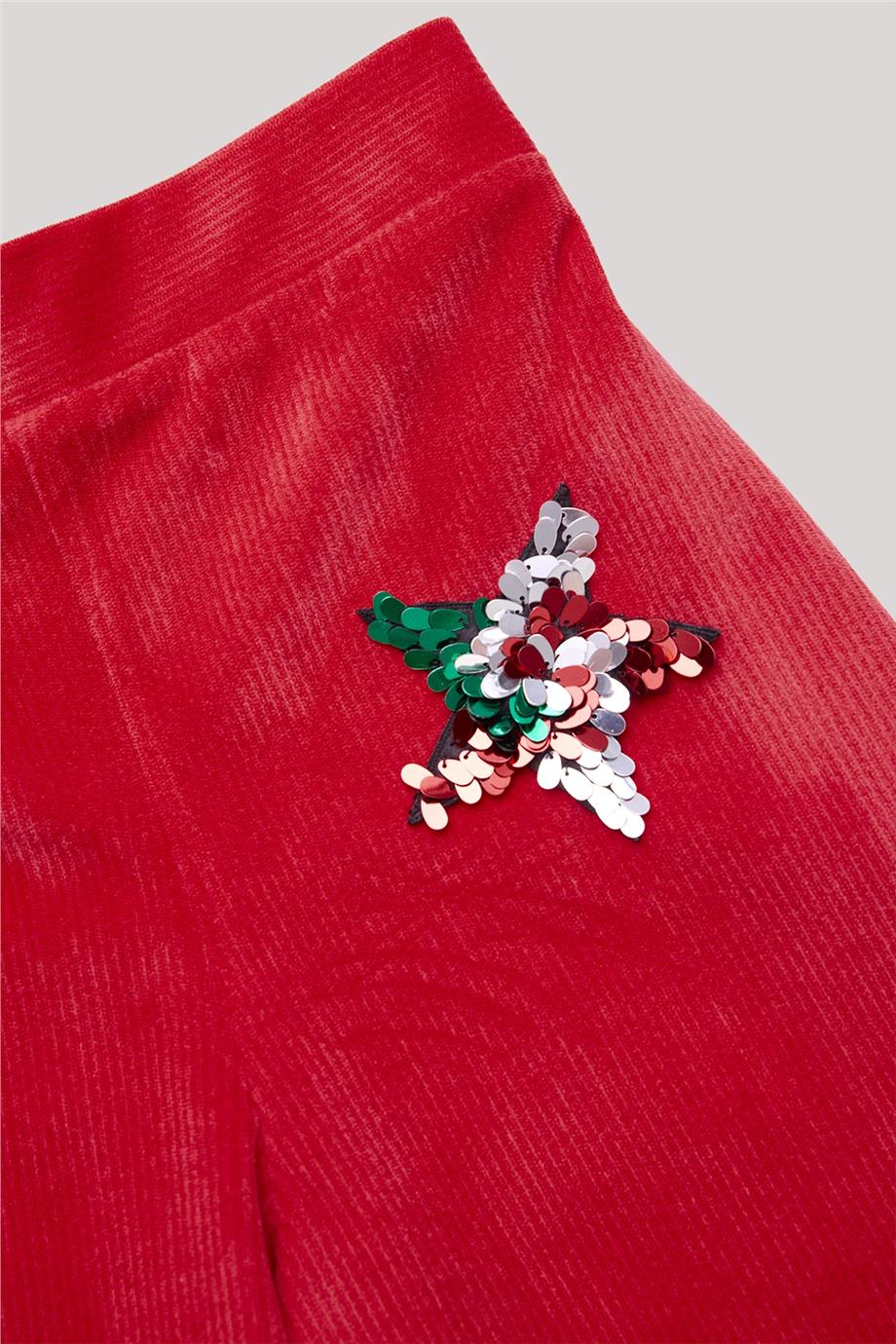Lia Lea Kız Çocuk Kırmızı Pantolon