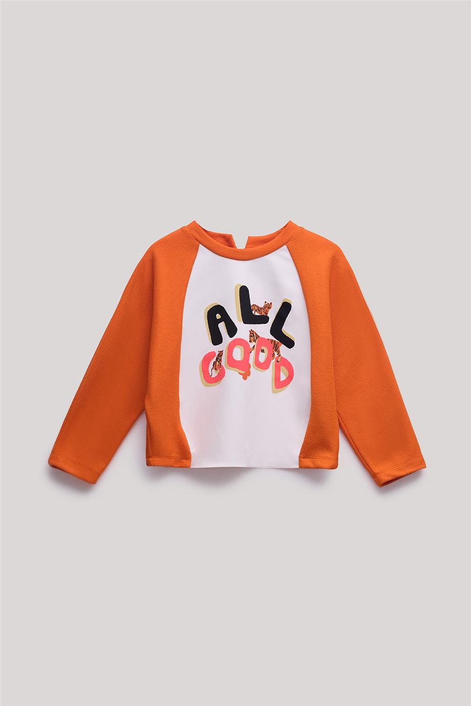 Lia Lea Kız Çocuk Oranj Bluz