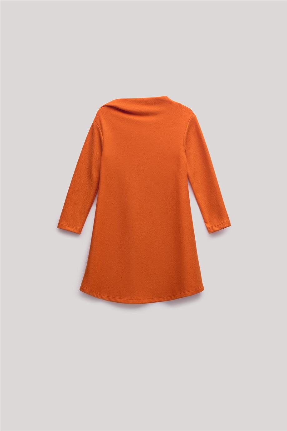 Lia Lea Kız Çocuk Oranj Elbise