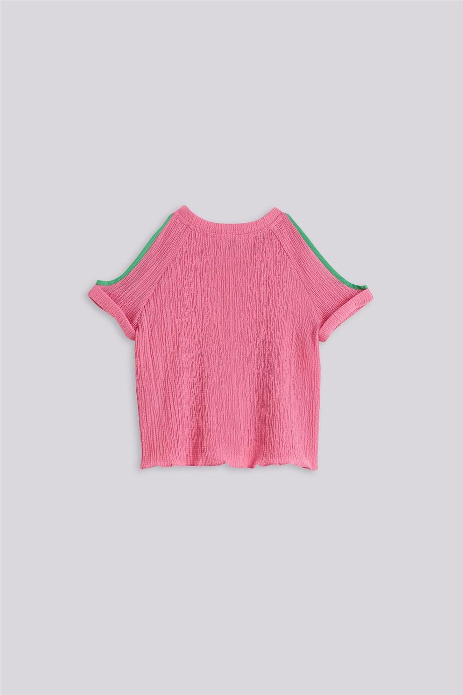 Lia Lea Kız Çocuk Pembe Bluz