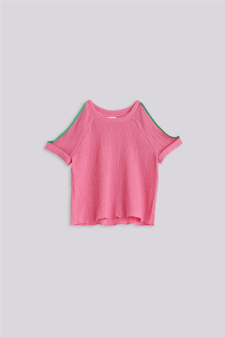 Lia Lea Kız Çocuk Pembe Bluz