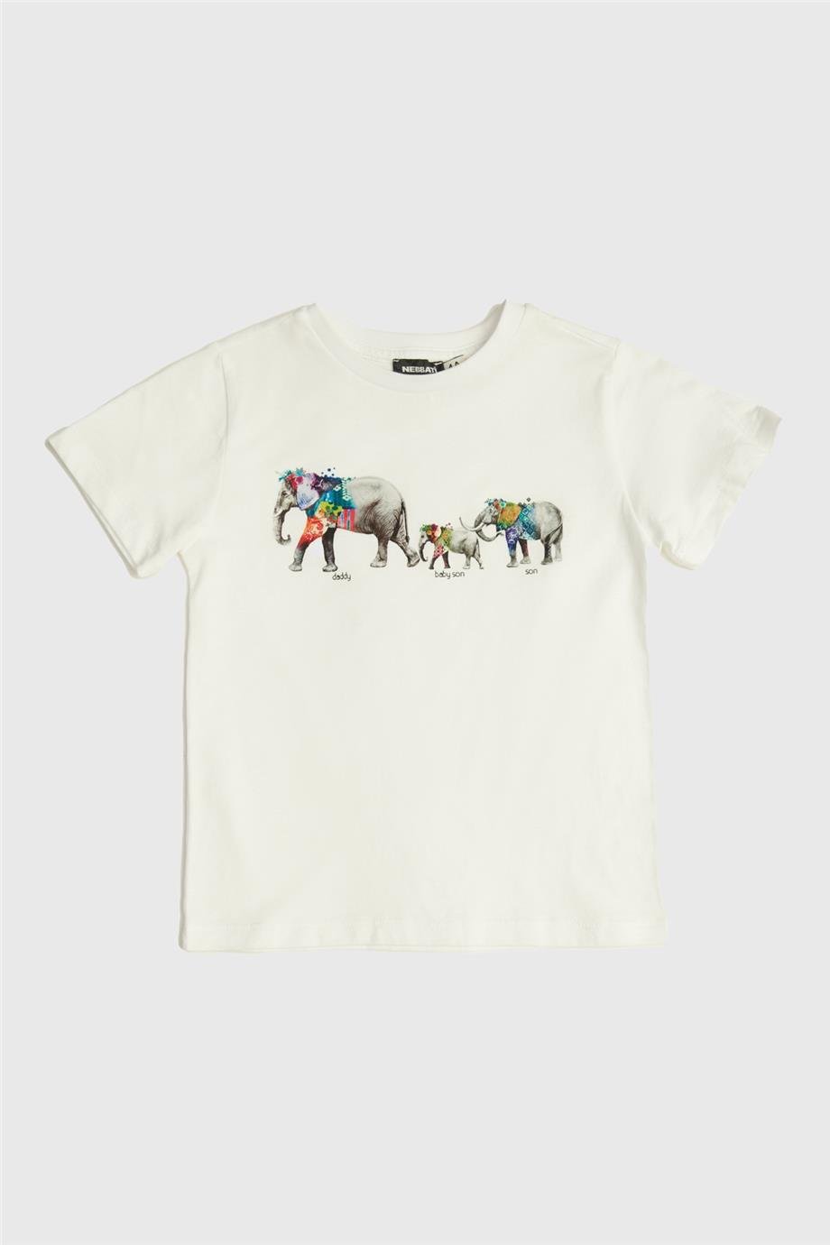 Nebbati Baba Filli Ekru T-Shirt