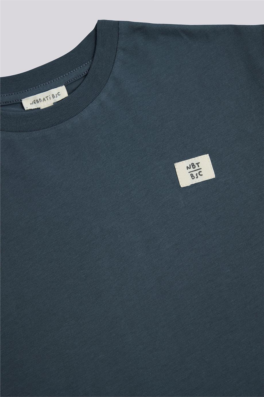 Nebbati Basic Erkek Çocuk Antrasit Tshirt