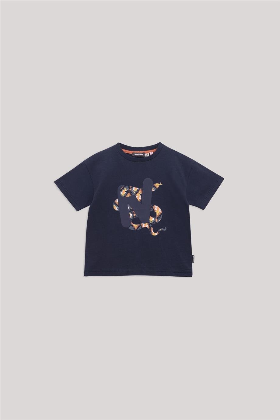Nebbati Erkek Çocuk Antrasit T-Shirt