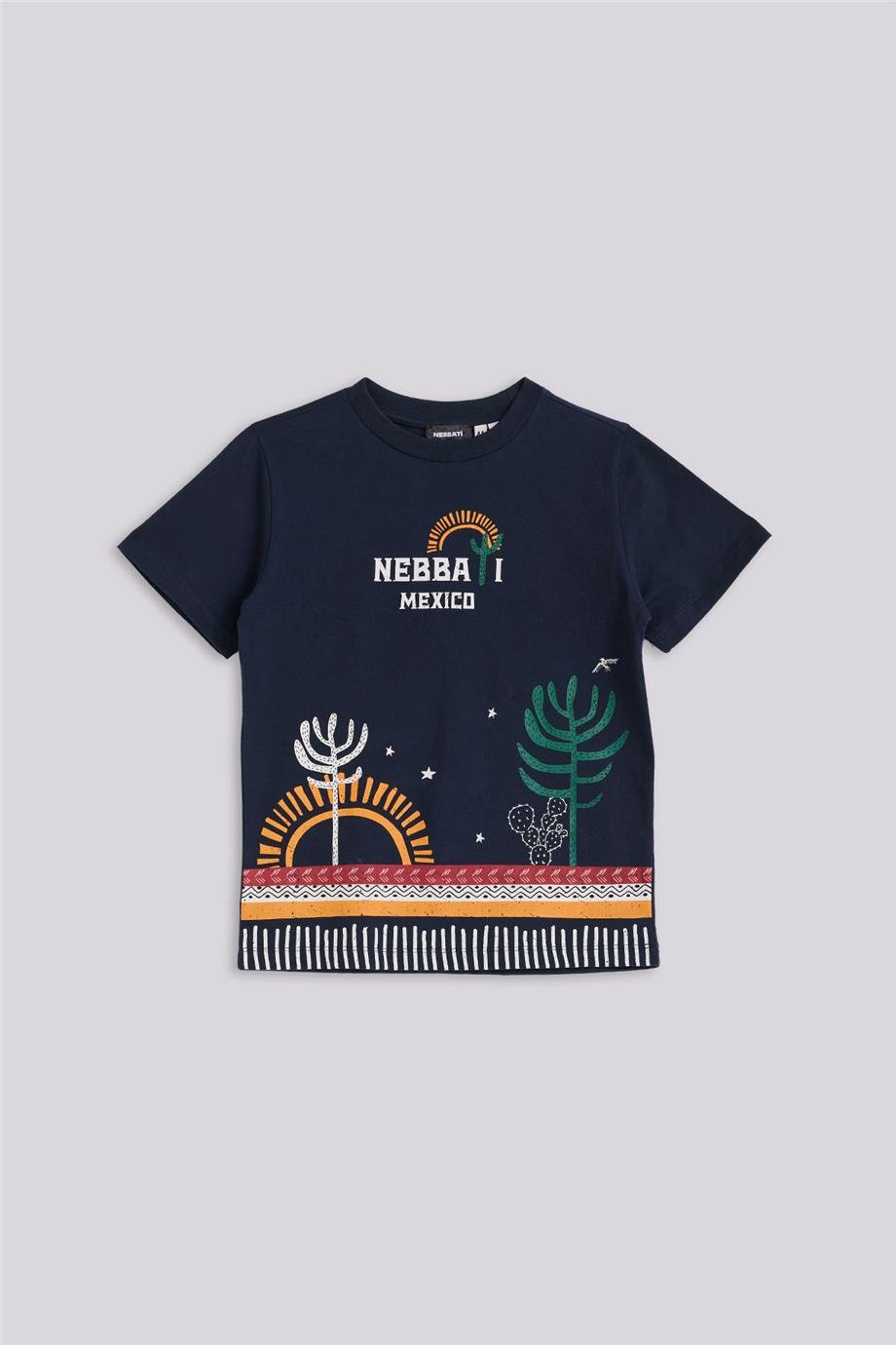 Nebbati Erkek Çocuk Antrasit Kısa Kollu Tshirt