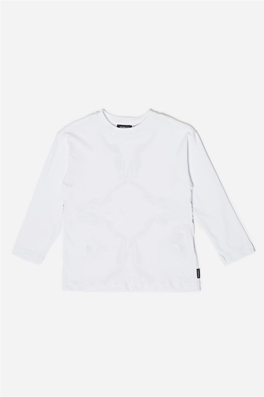 Nebbati Erkek Çocuk Beyaz T-Shirt