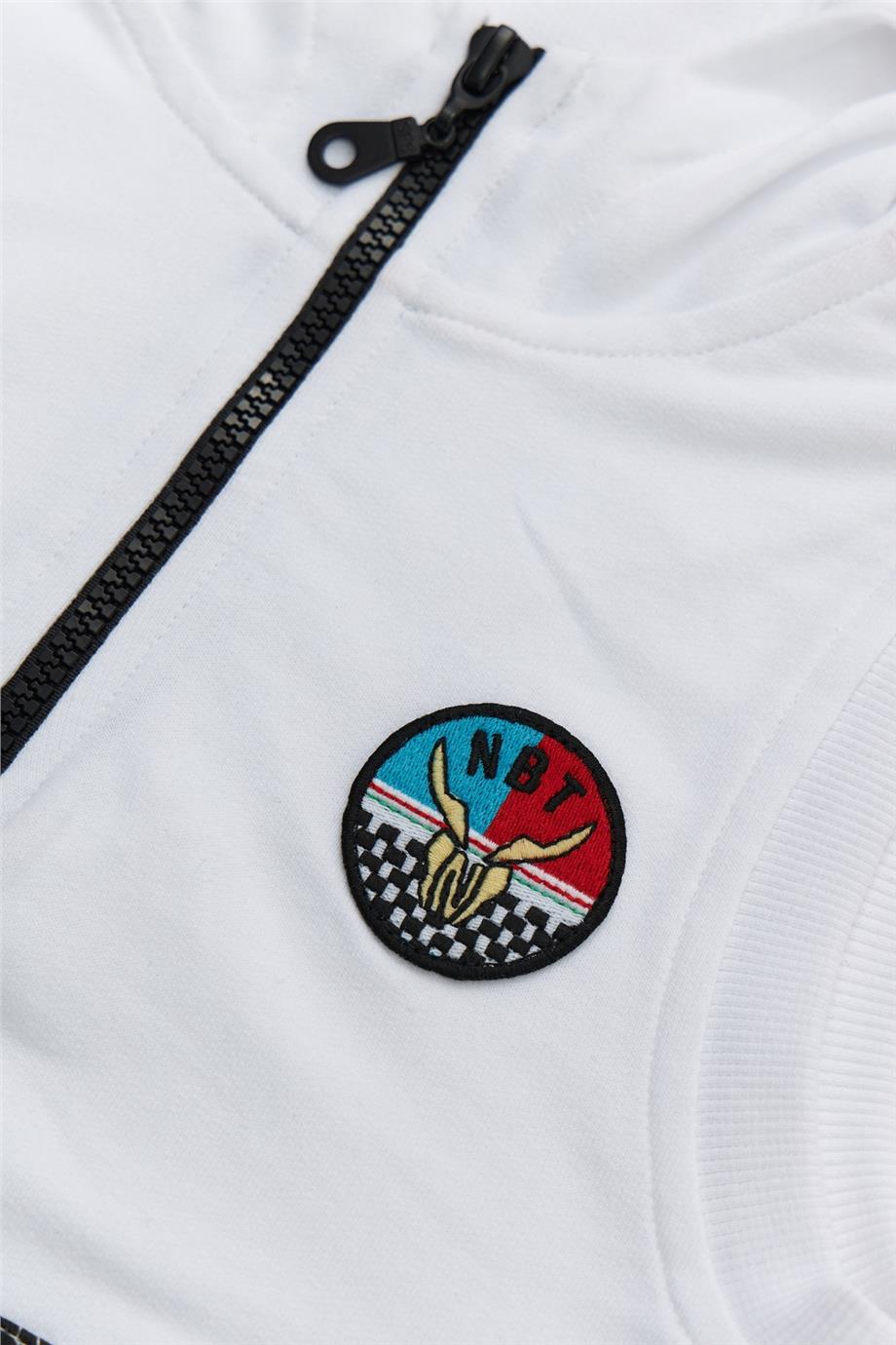 Nebbati Erkek Çocuk Cepli Kapüşonlu Tshirt