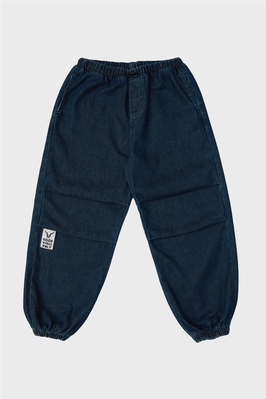 Nebbati Erkek Çocuk Cepli Denim Pantolon