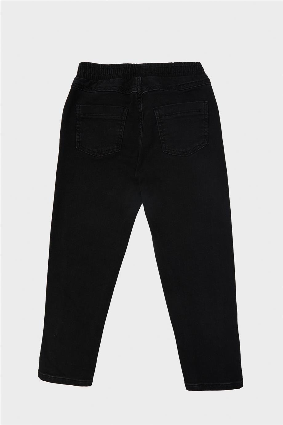 Nebbati Erkek Çocuk Beli Lastikli Denim Pantolon
