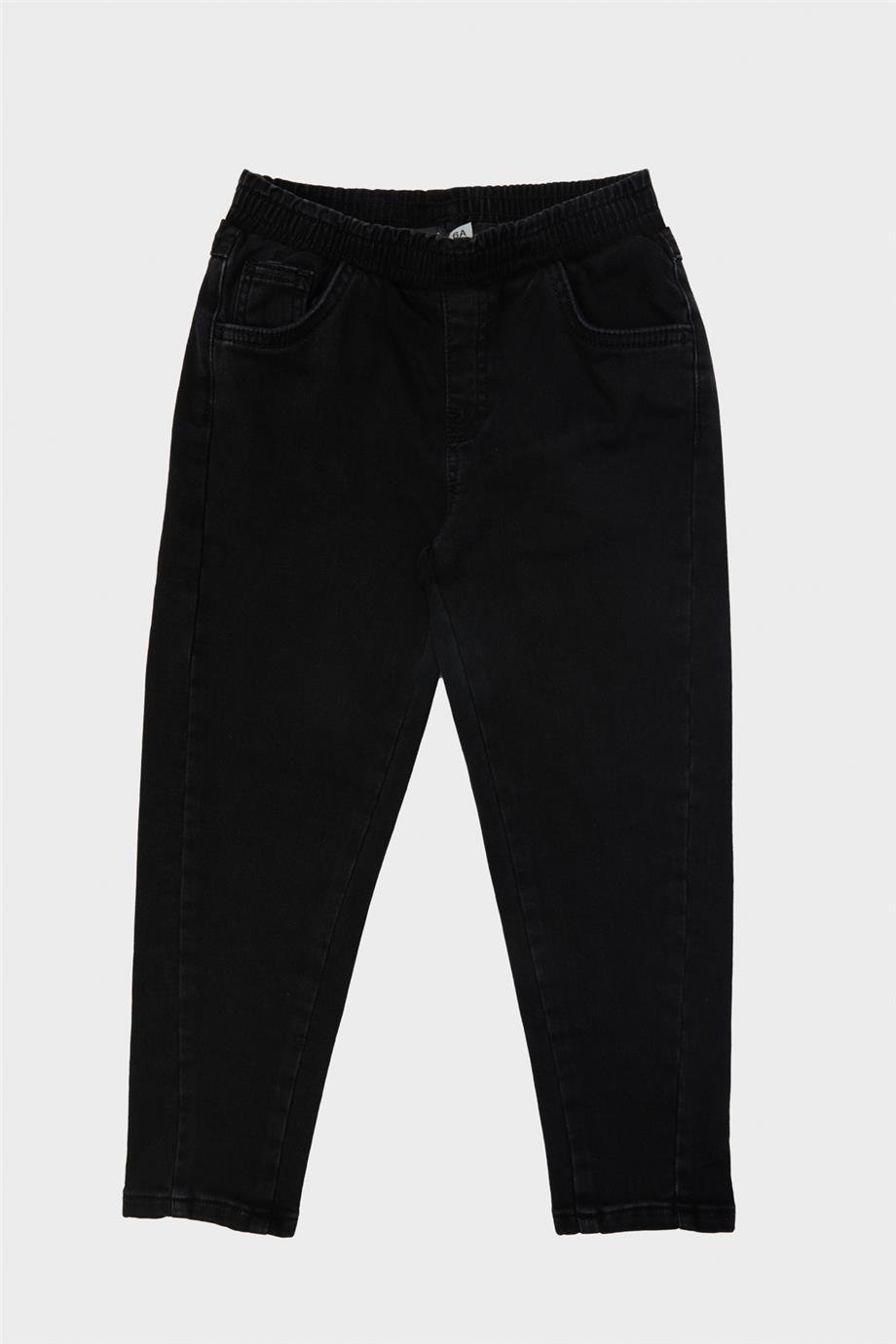 Nebbati Erkek Çocuk Beli Lastikli Denim Pantolon