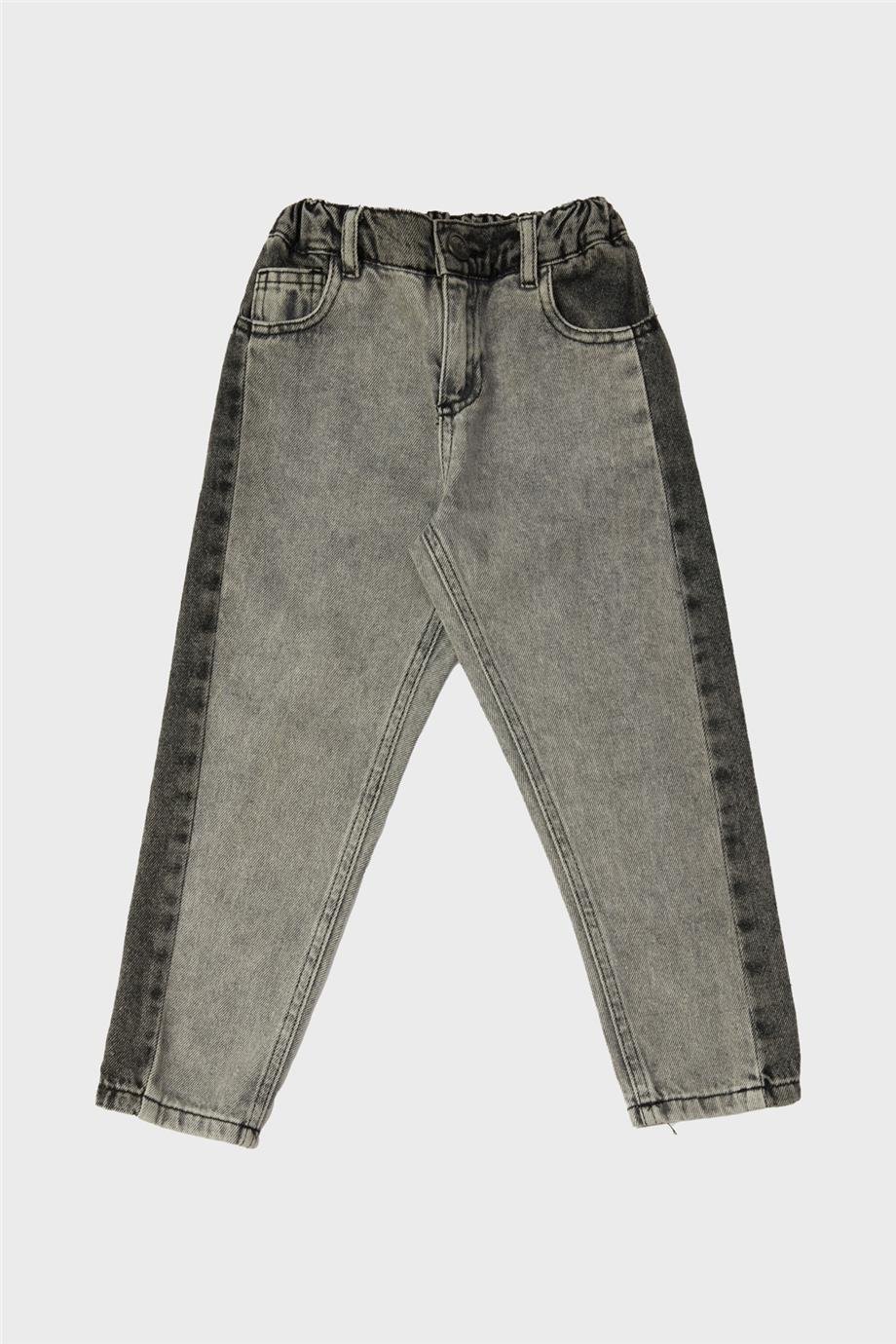 Nebbati Erkek Çocuk Beli Lastikli Denim Pantolon