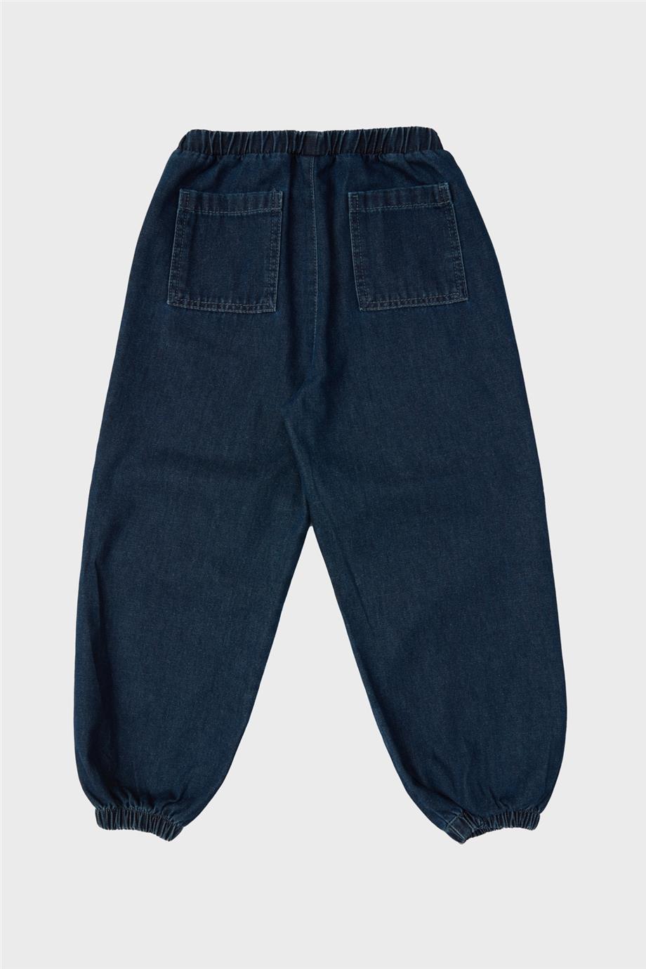 Nebbati Erkek Çocuk Cepli Denim Pantolon