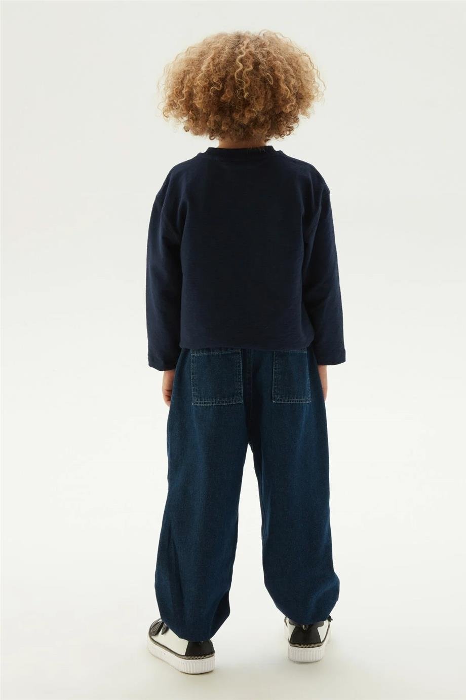 Nebbati Erkek Çocuk Cepli Denim Pantolon