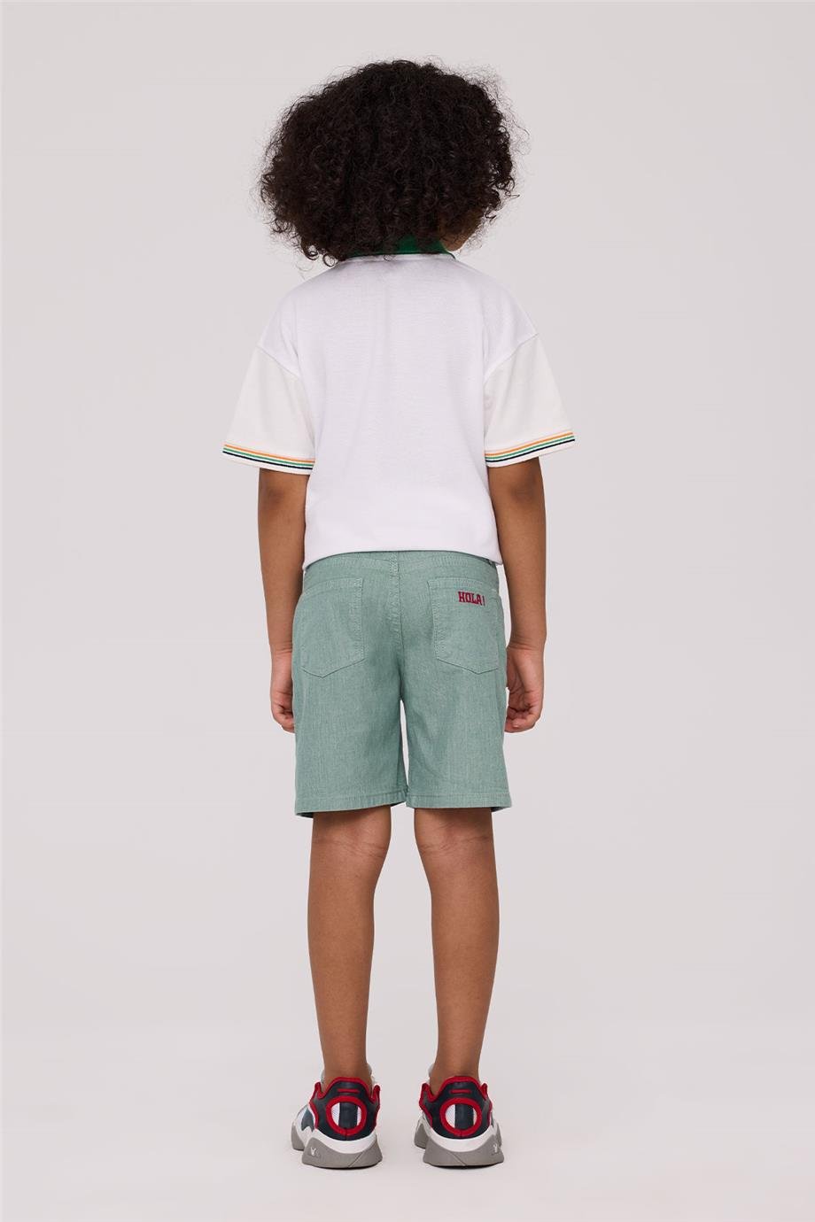 Nebbati Hola Mexico Erkek Çocuk Denim Şort