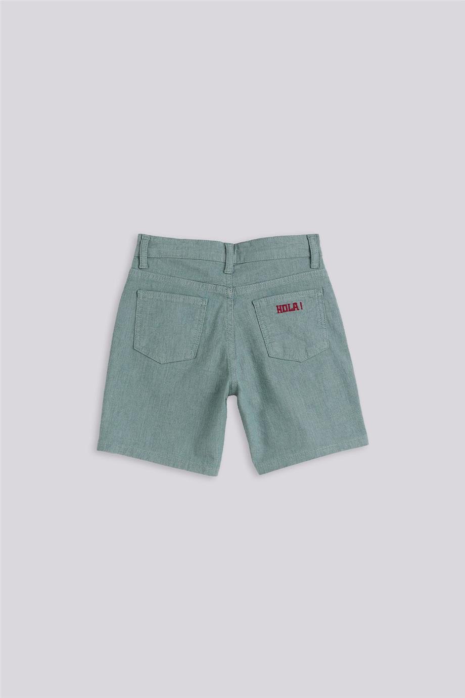 Nebbati Hola Mexico Erkek Çocuk Denim Şort