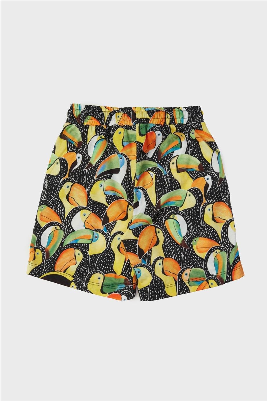 Nebbati Erkek Çocuk Renkli Desenli Pijama Takımı