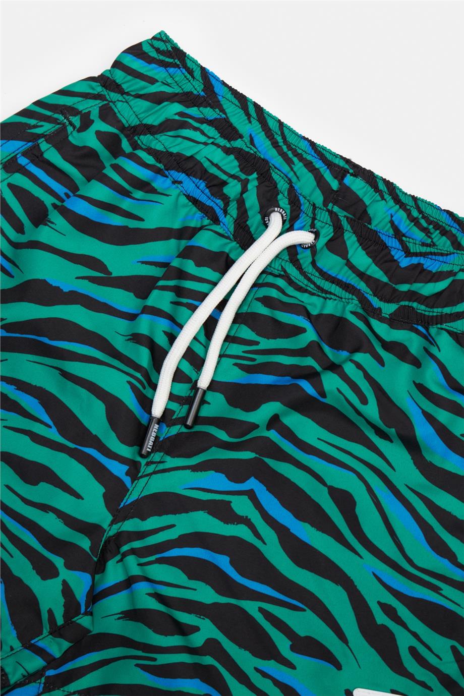 Nebbati Erkek Çocuk Zebra Desenli Şort