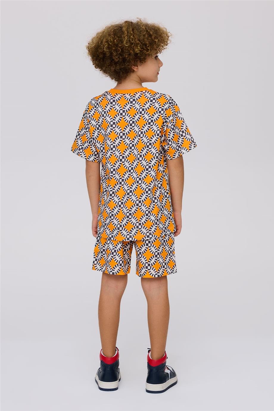 Nebbati Erkek Çocuk Desenli Tshirt