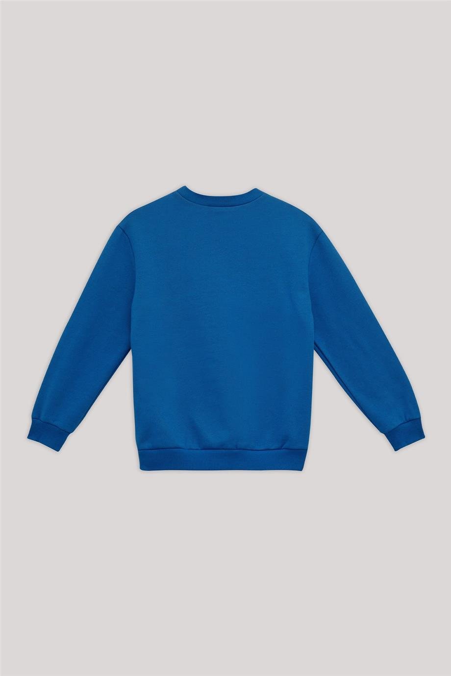 Nebbati Erkek Çocuk Saks Pamuk Sweatshirt