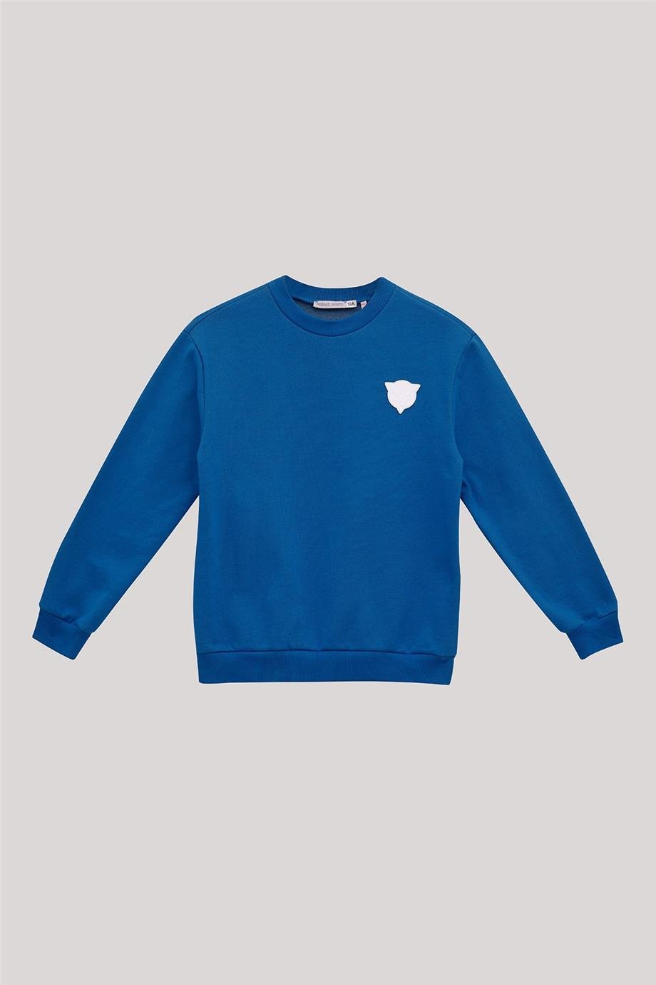 Nebbati Erkek Çocuk Saks Pamuk Sweatshirt