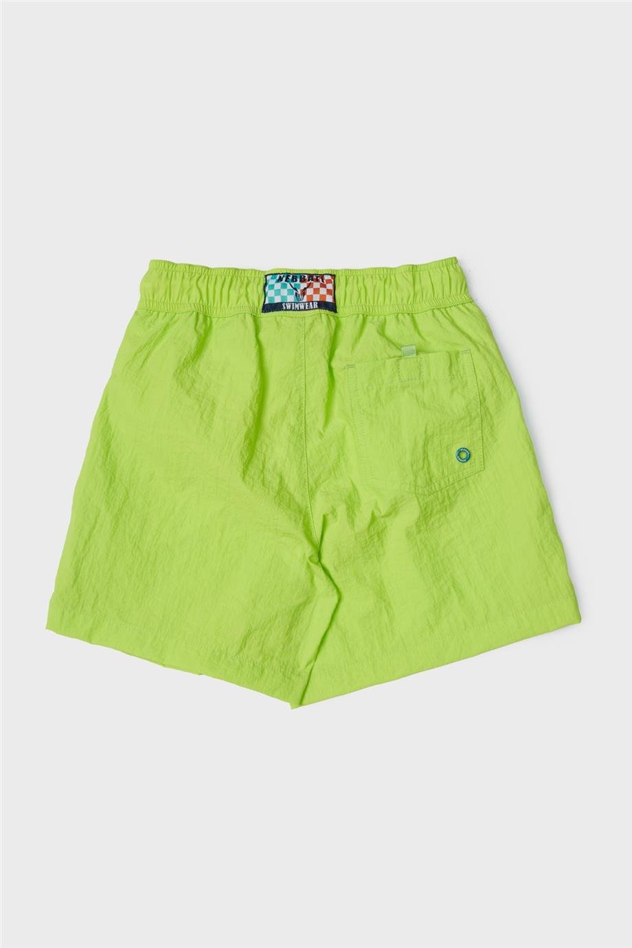 Nebbati Erkek Çocuk Summer Vibes Yeşil Şort