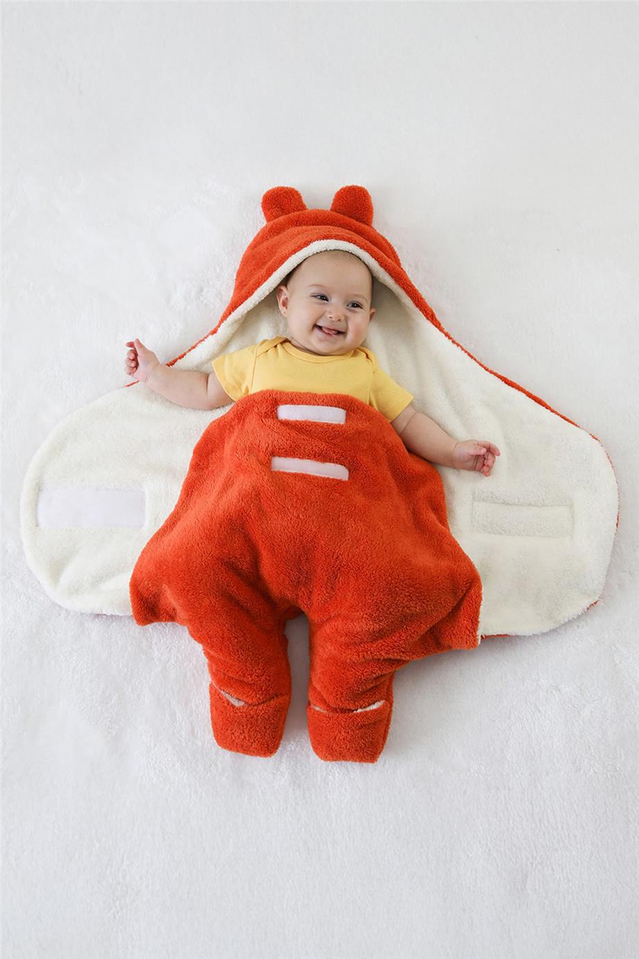 Owli Unisex Oranj Dış Kundak