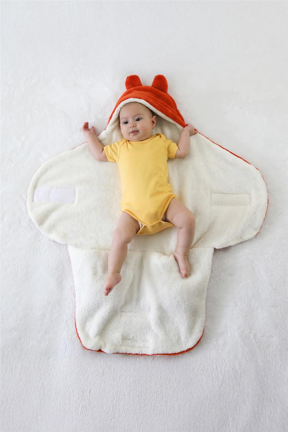 Owli Unisex Oranj Dış Kundak