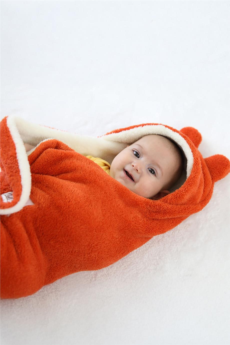 Owli Unisex Oranj Dış Kundak