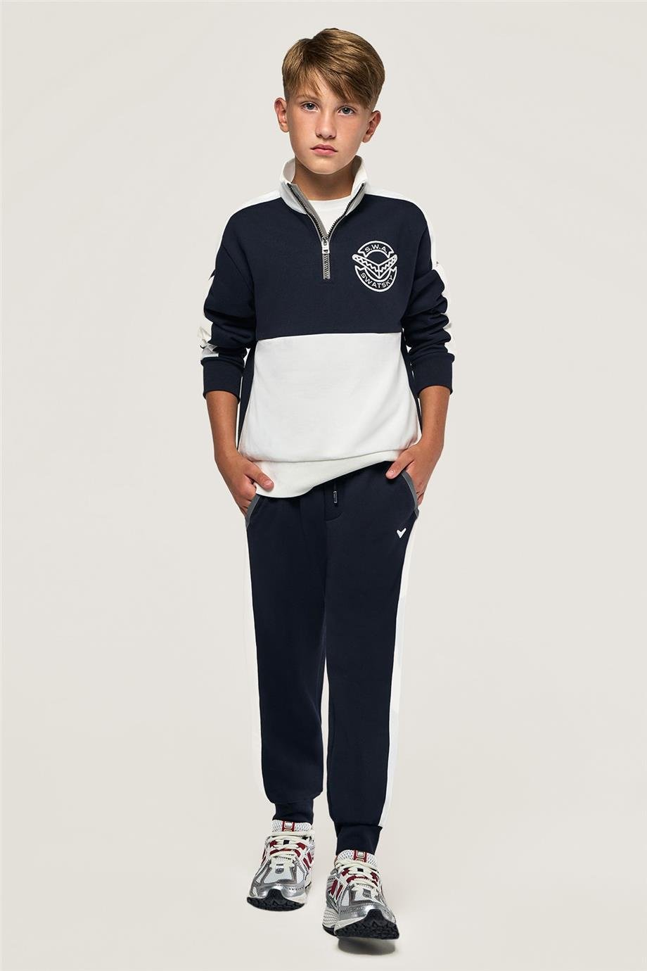 Swatsky Erkek Çocuk Lacivert Sweatshirt