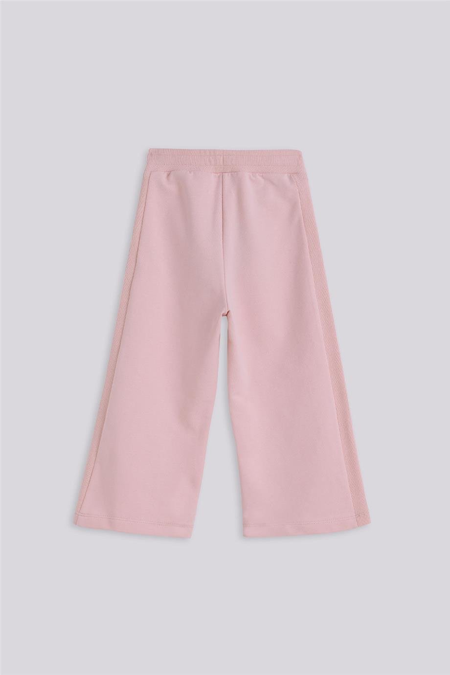 Tyess Basic Kız Çocuk Pembe Eşofman Altı