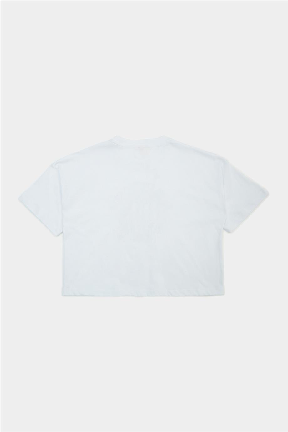 Tyess Kız Çocuk Beyaz Tshirt