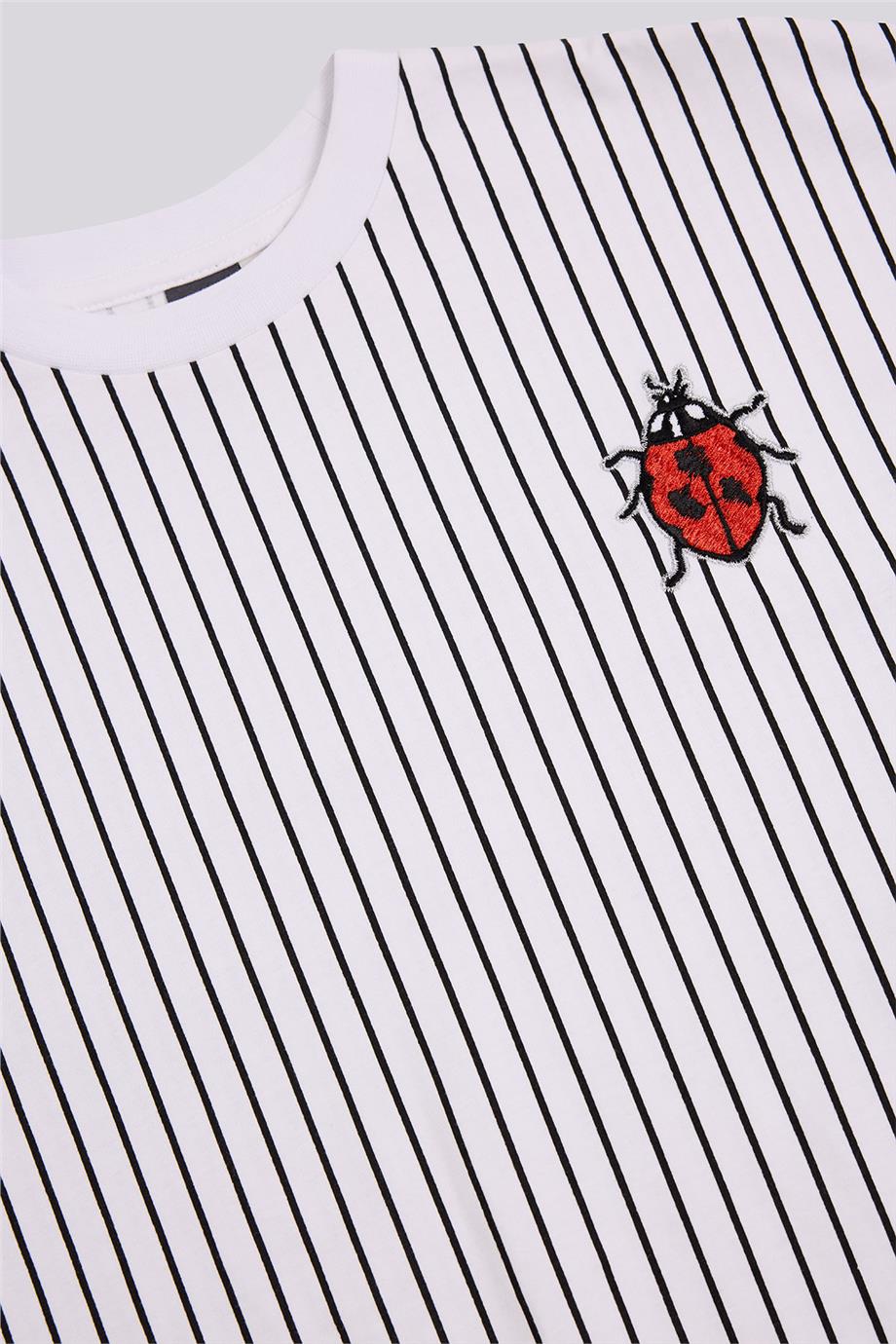 Tyess Kız Çocuk Çizgili Sweatshirt