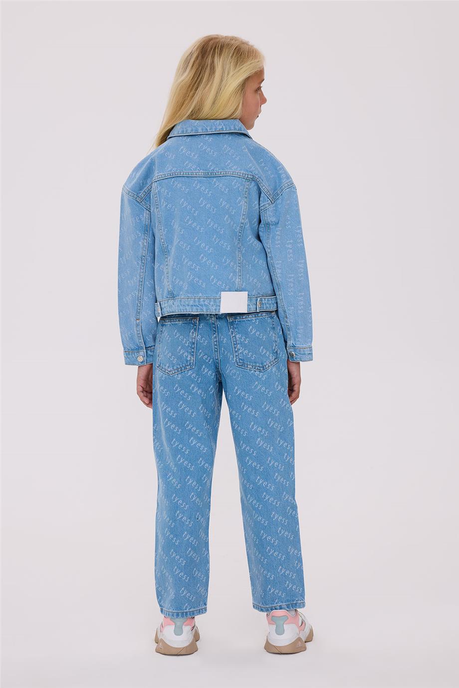 Tyess Kız Çocuk Denim Ceket