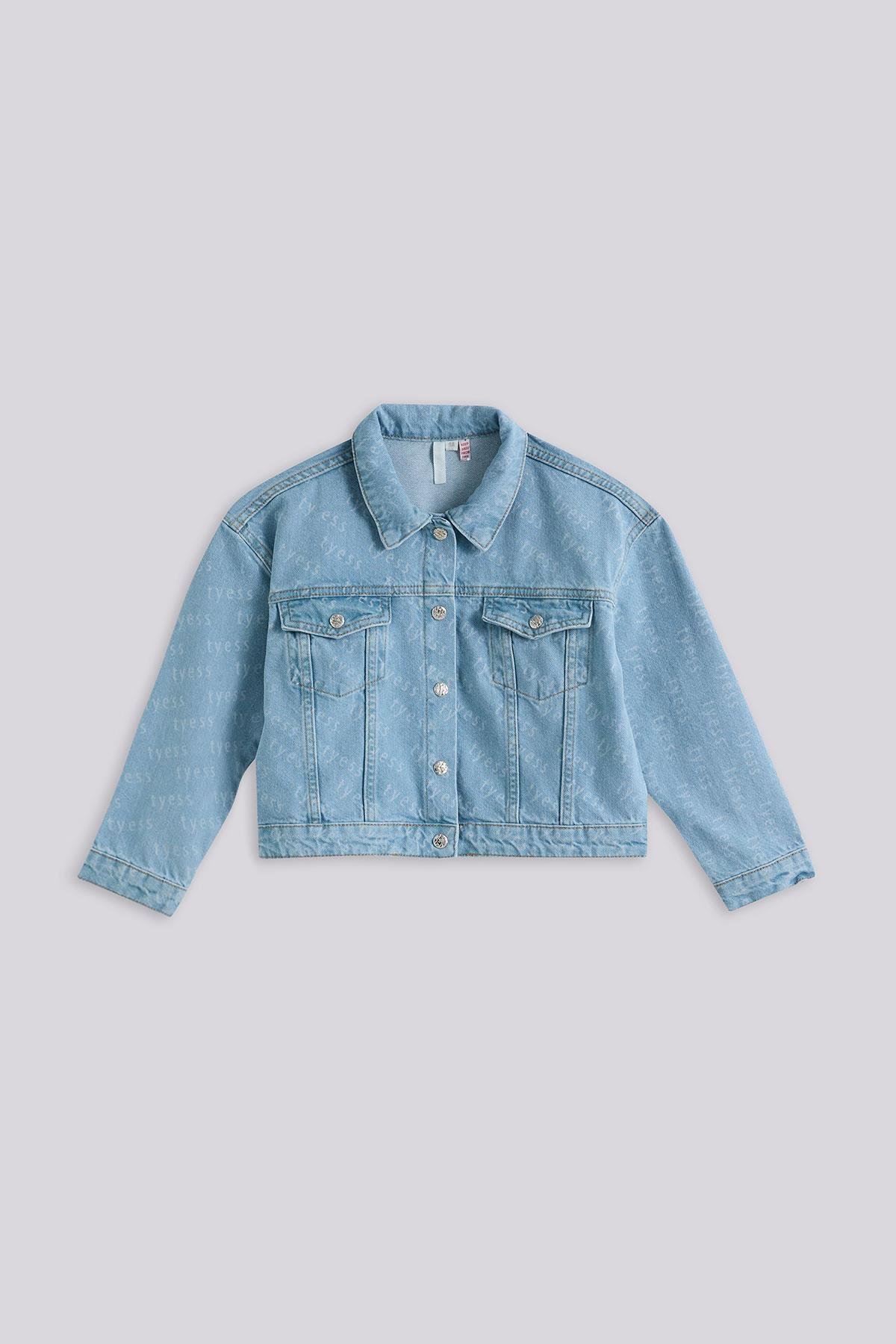 Tyess Kız Çocuk Denim Ceket