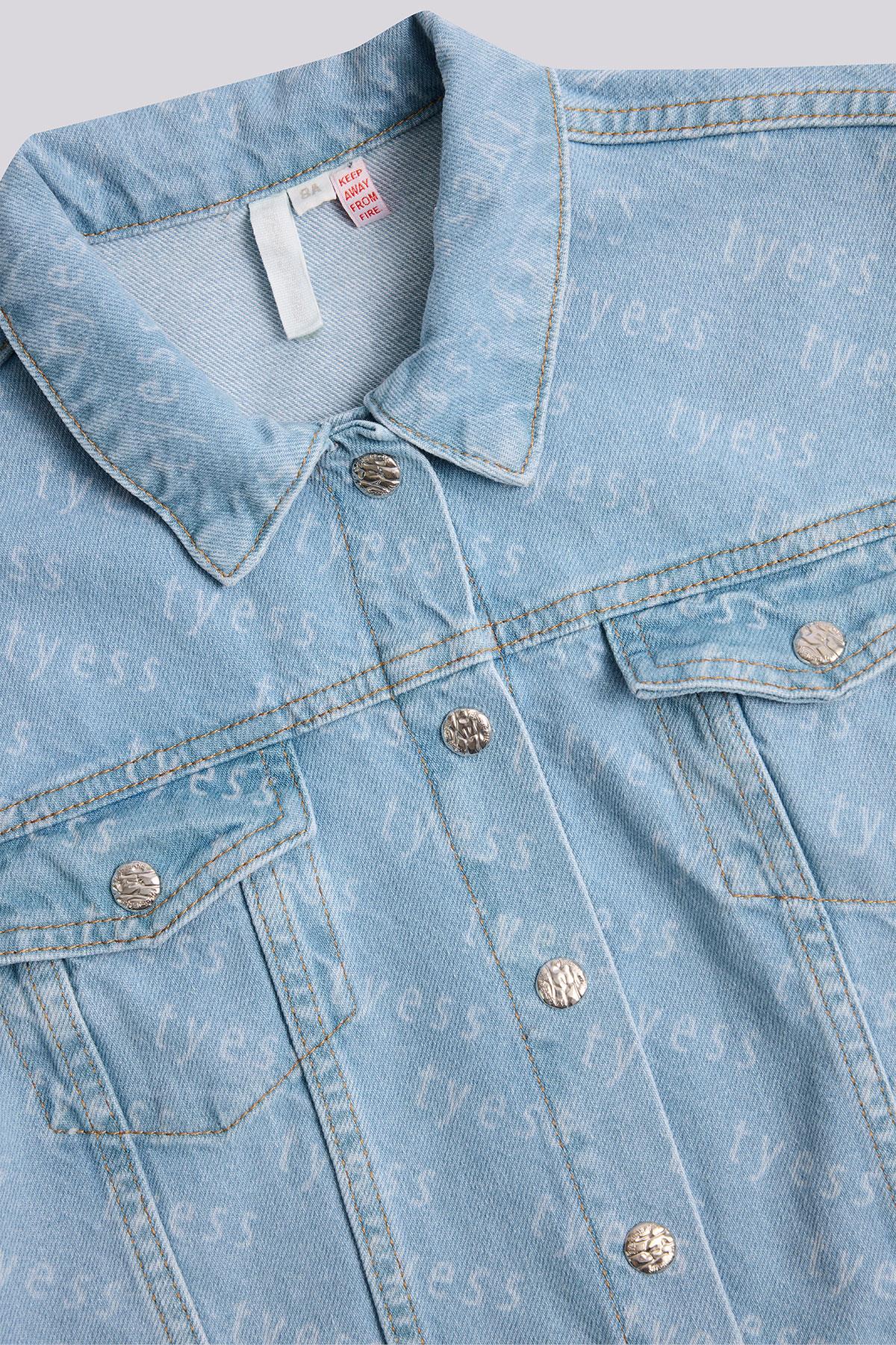 Tyess Kız Çocuk Denim Ceket