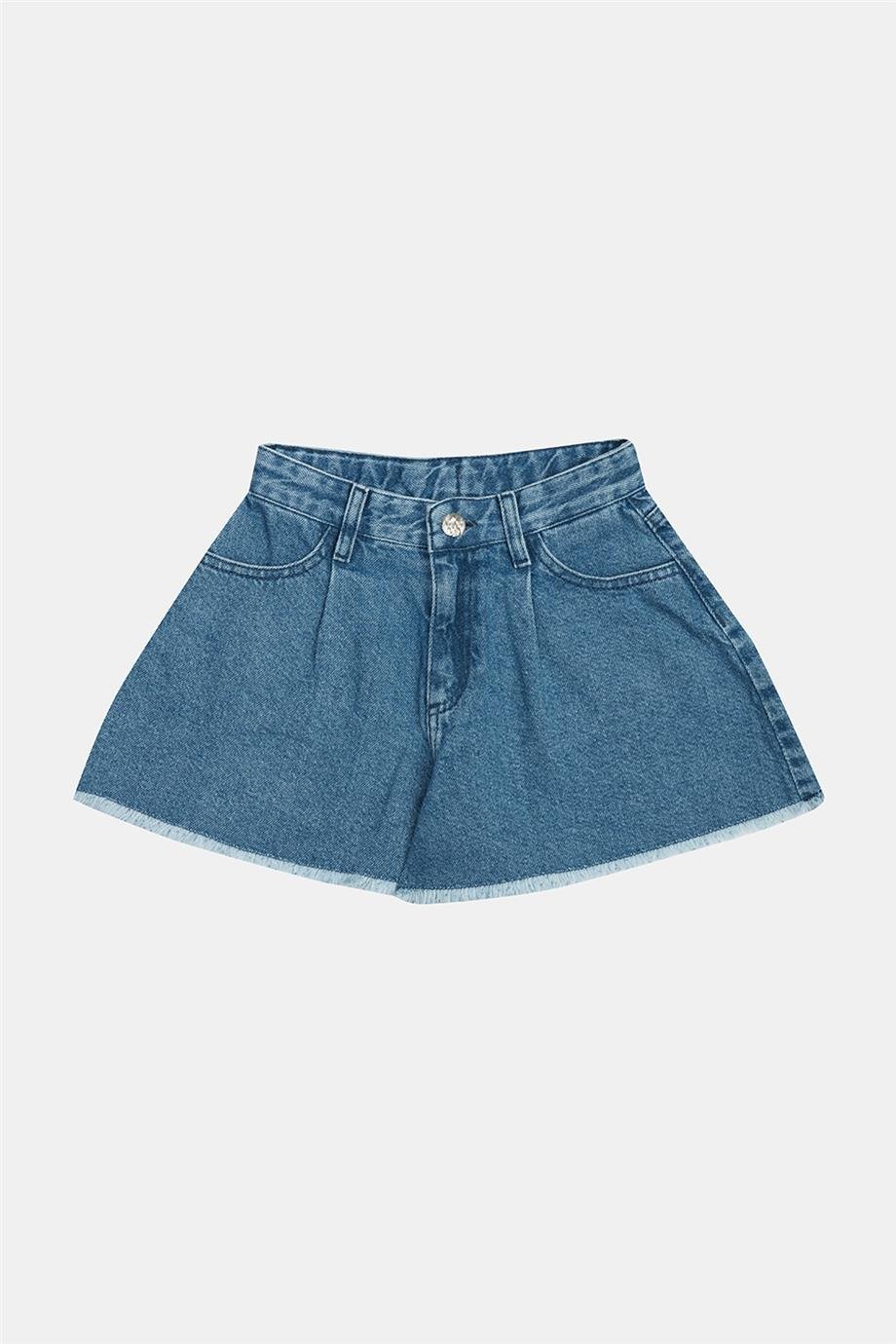 Tyess Kız Çocuk Denim Şort