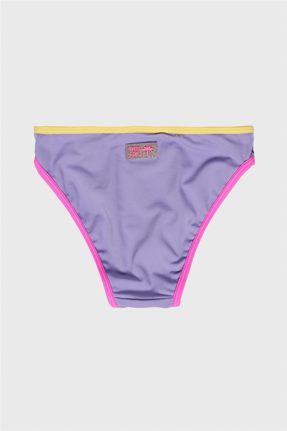 Tyess Kız Çocuk Lila Bikini Altı