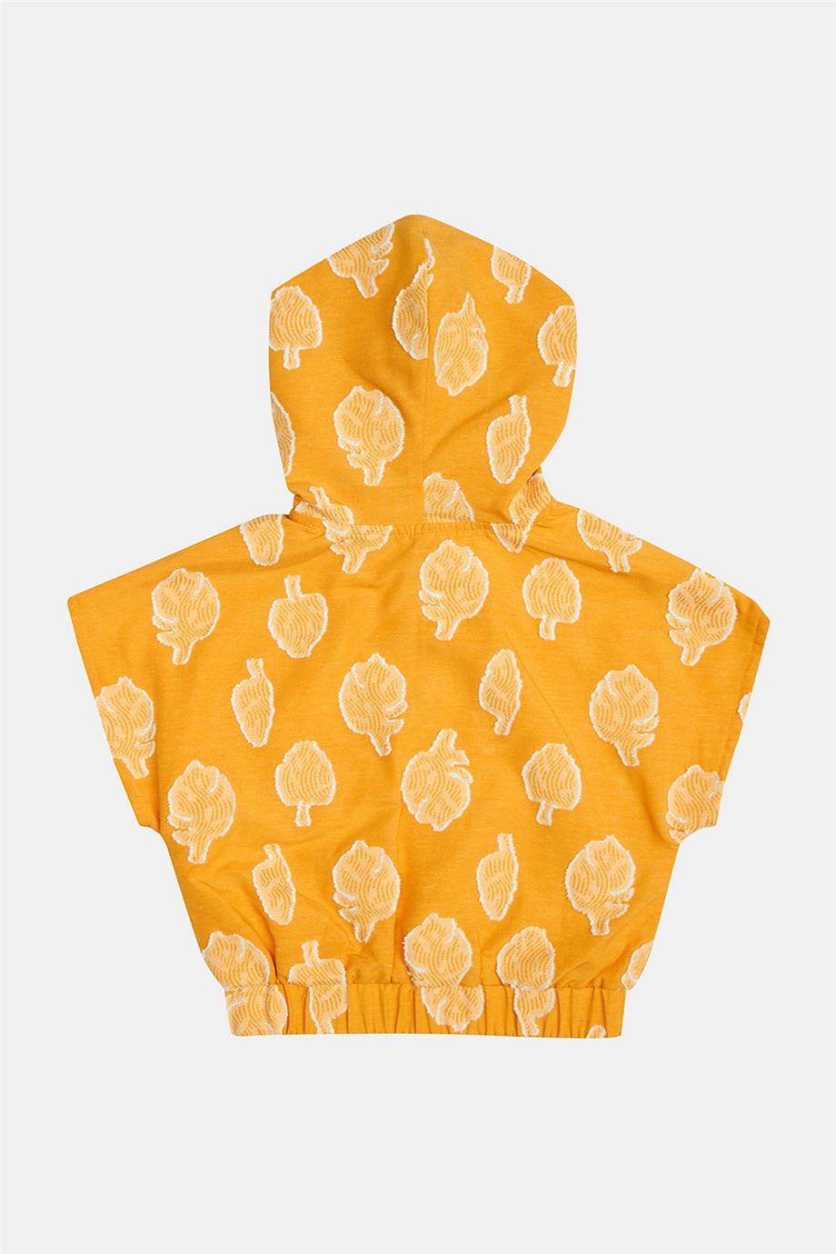 Tyess Kız Çocuk Oranj Sweatshirt