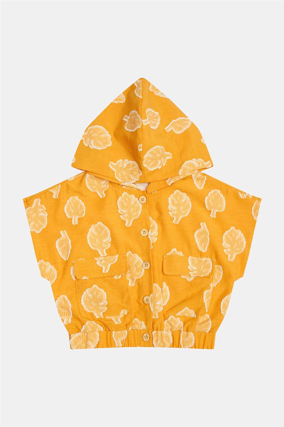 Tyess Kız Çocuk Oranj Sweatshirt