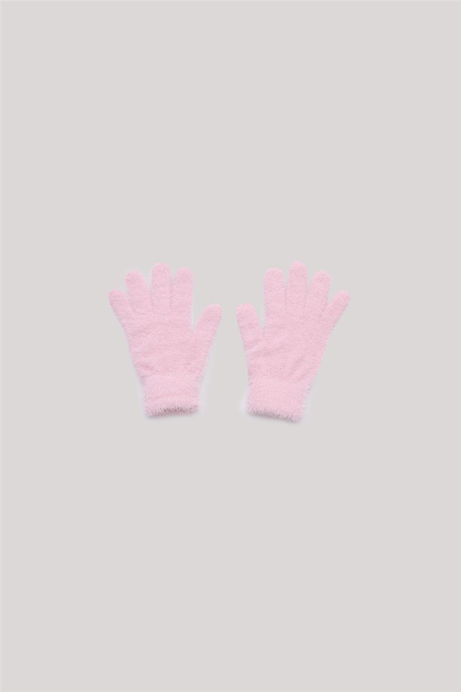 Tyess Kız Çocuk Pembe Eldiven