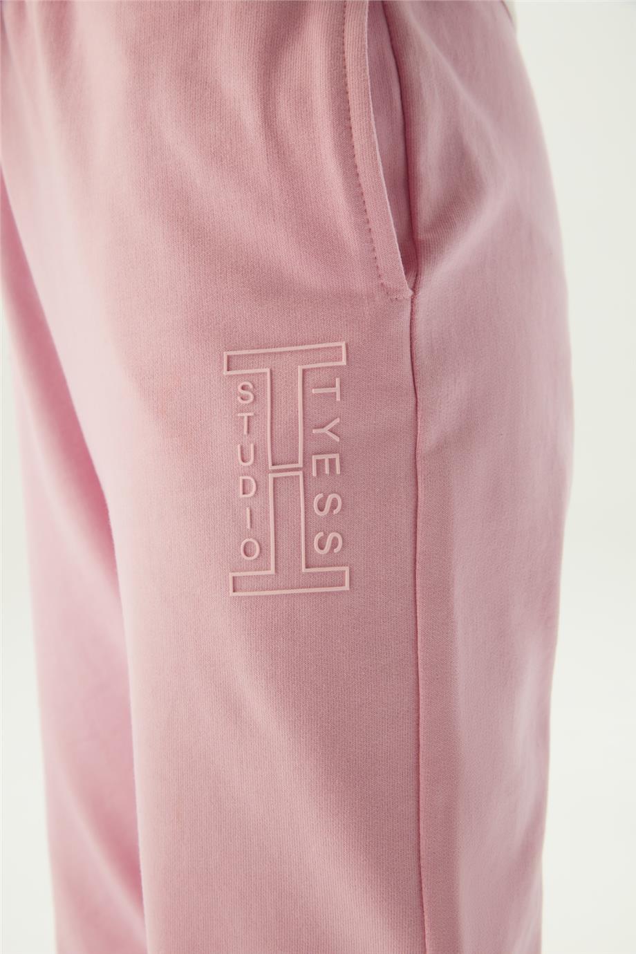 Tyess Kız Çocuk Pembe Eşofman Altı