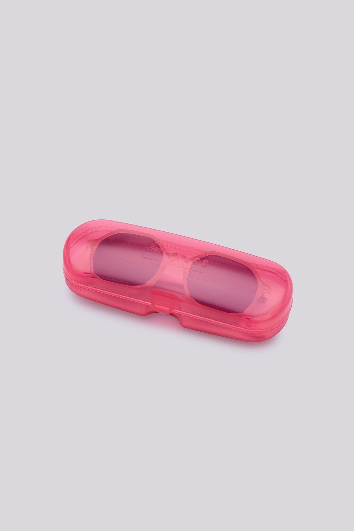 Tyess Kız Çocuk Pembe Gözlük