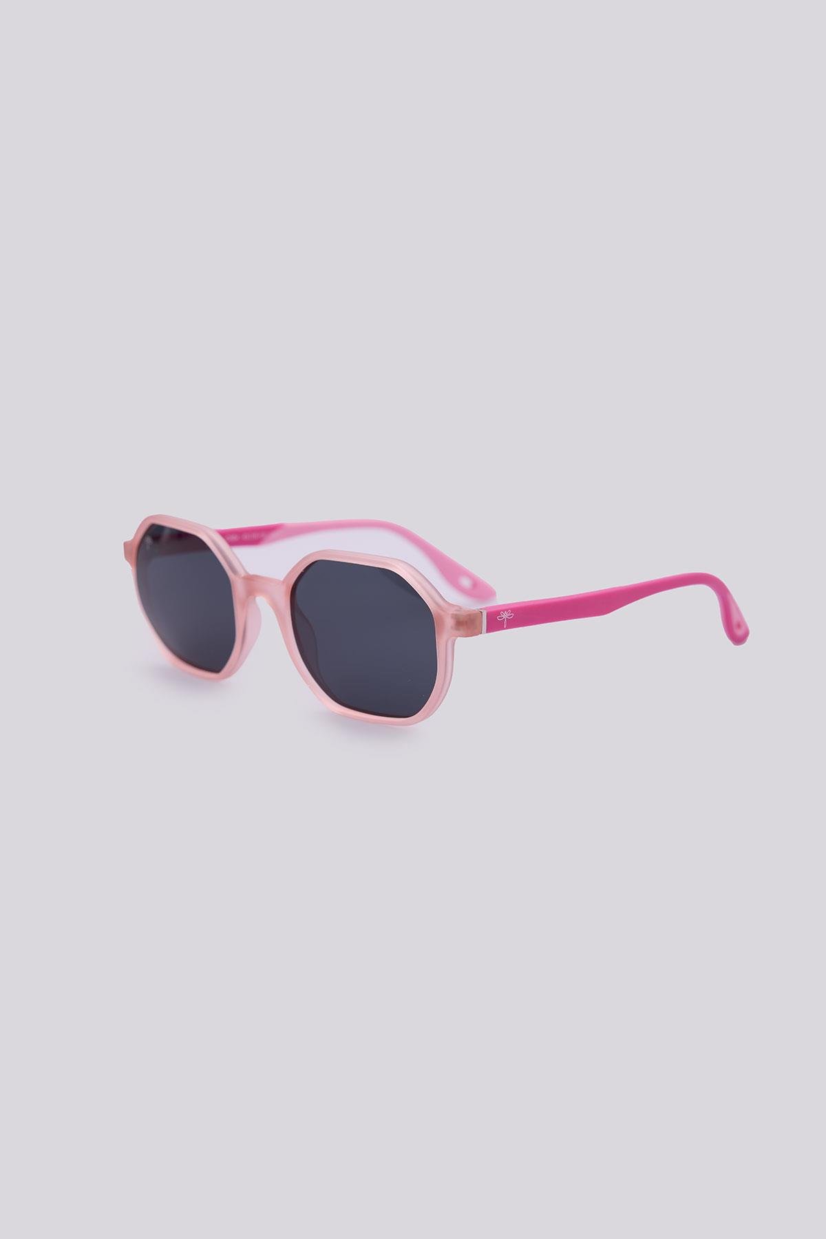 Tyess Kız Çocuk Pembe Gözlük