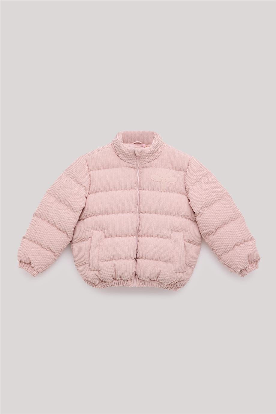 Tyess Kız Çocuk Pembe Mont