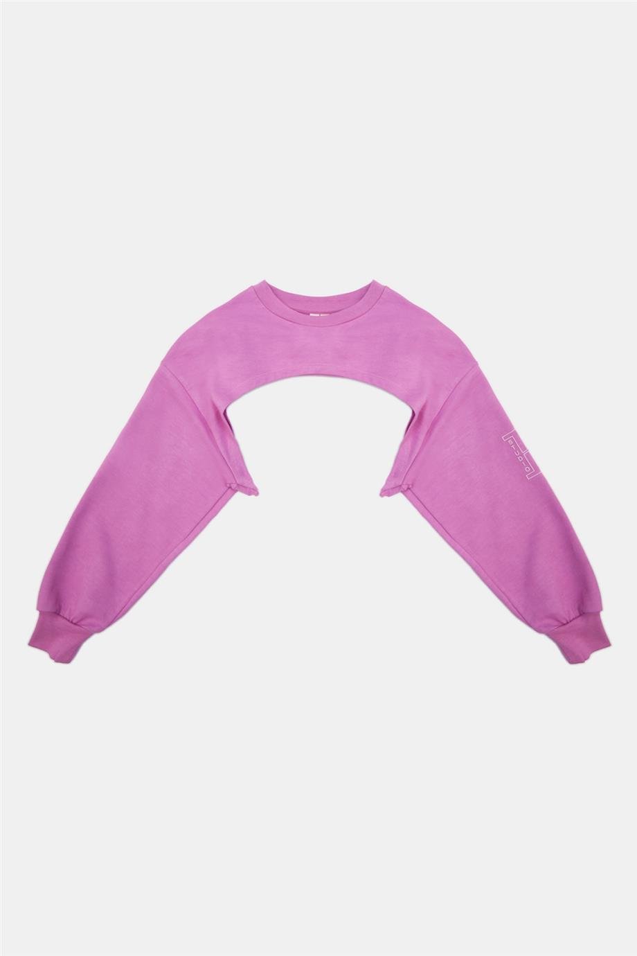 Tyess Kız Çocuk Pembe Sweatshirt