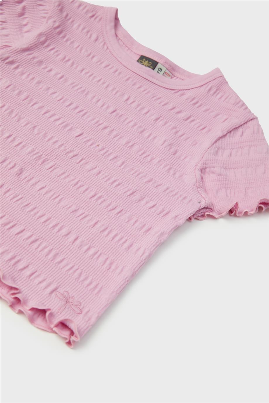 Tyess Kız Çocuk Pembe T-Shirt