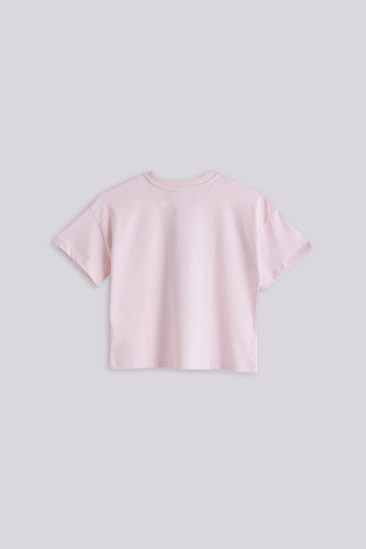 Tyess Kız Çocuk Pembe Tshirt