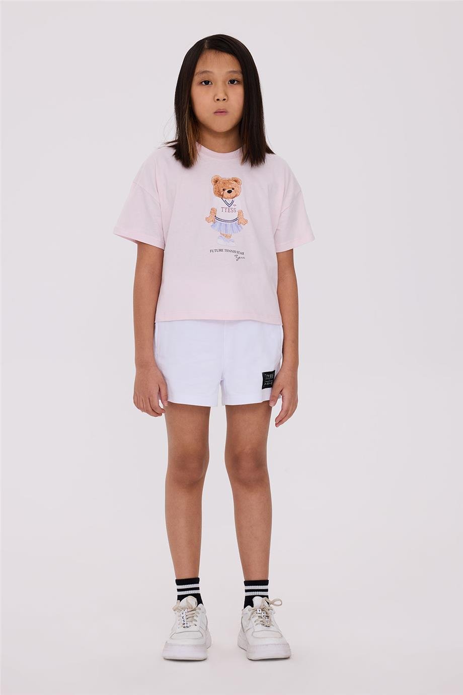 Tyess Kız Çocuk Pembe Tshirt