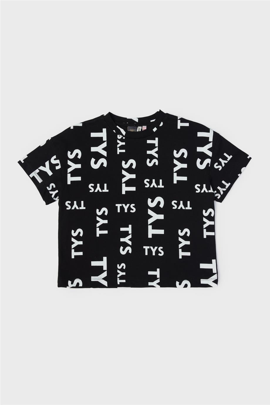 Tyess Kız Çocuk Siyah T-Shirt